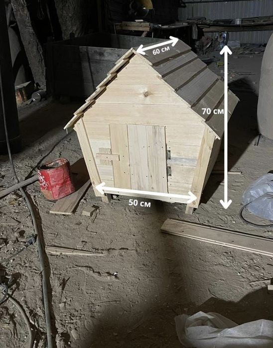 Будка Будки для собак  Утепленный домик