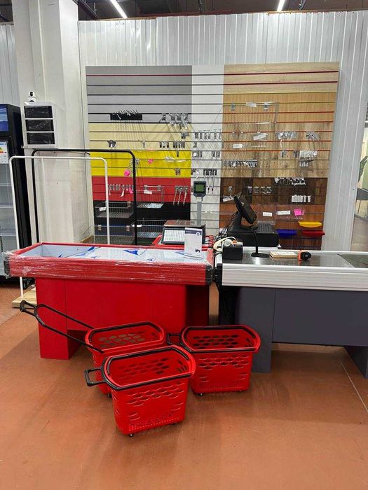 Кассовые оборудование, программа Умаг,Моноблок, сканер, принтер чеков