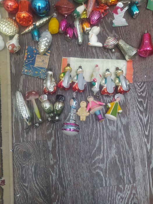 Ёлочные игрушки СССР