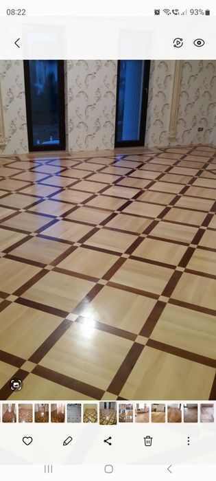 Parchet masiv stejar uscat la comnda