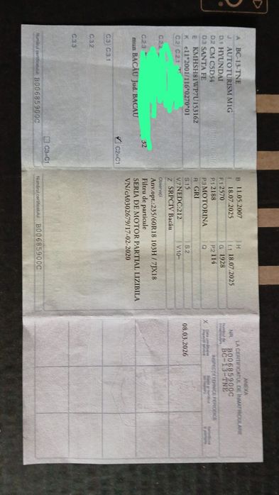 Vând Hyundai Santa Fe