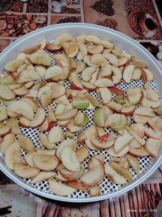 Яблоки сушеные (сухофрукты)