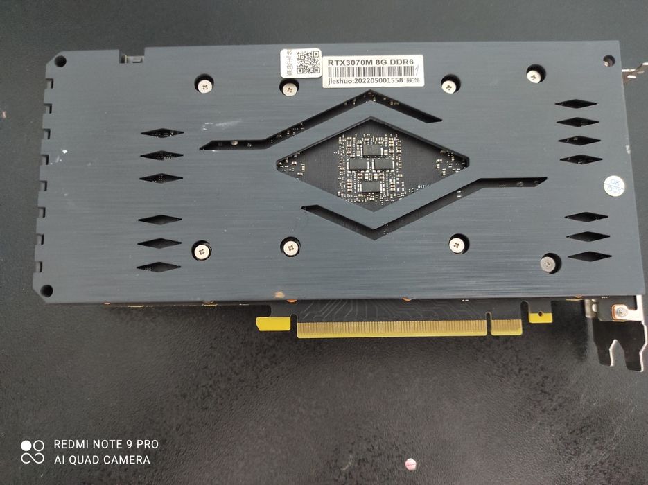 Продам видеокарту RTX 3070m