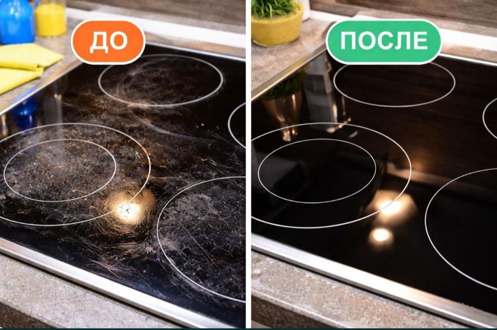 Полировка варочных плит до блеска