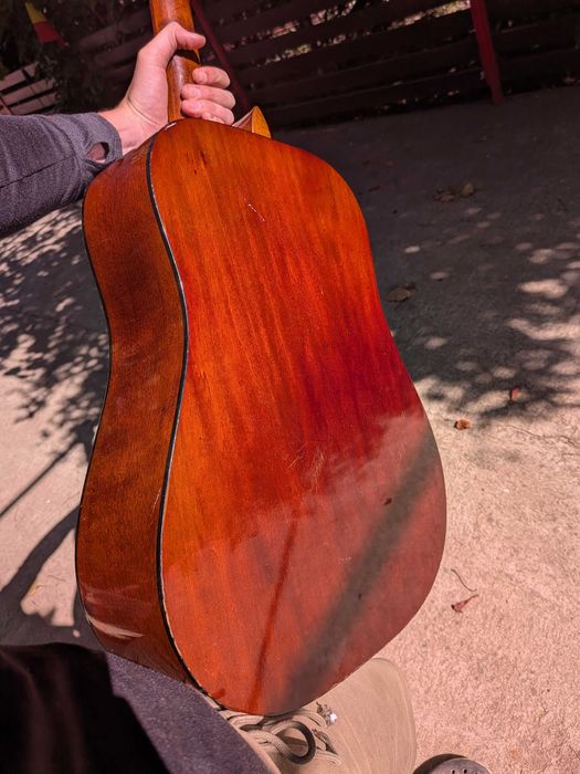 Chitară acustică Reghin western sunburst