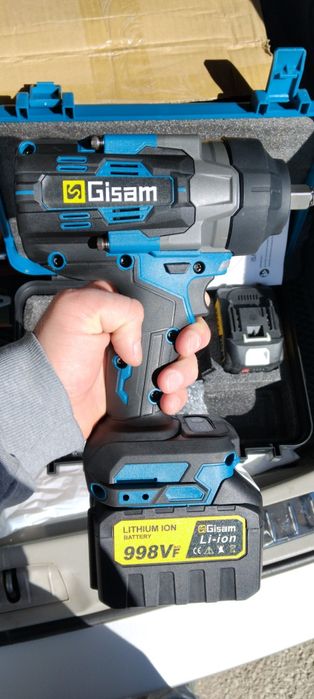 Гайковерт GISAM 2800 Nm, Безчетков мотор!