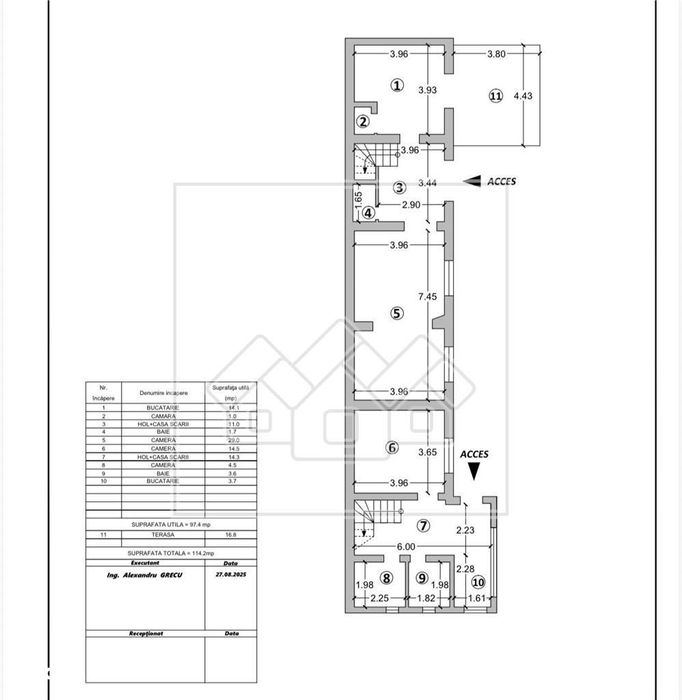 Casa individuala - 5 camere, 184 mp, acces auto - Dumbravii