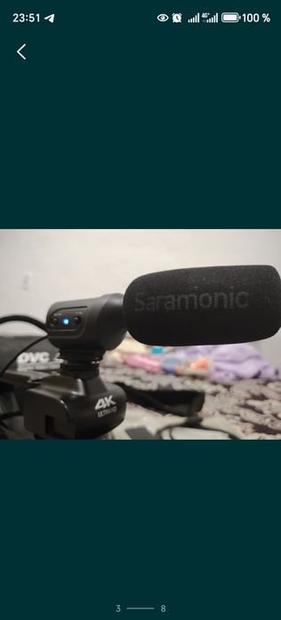 Видеокамера Saramonic 4k