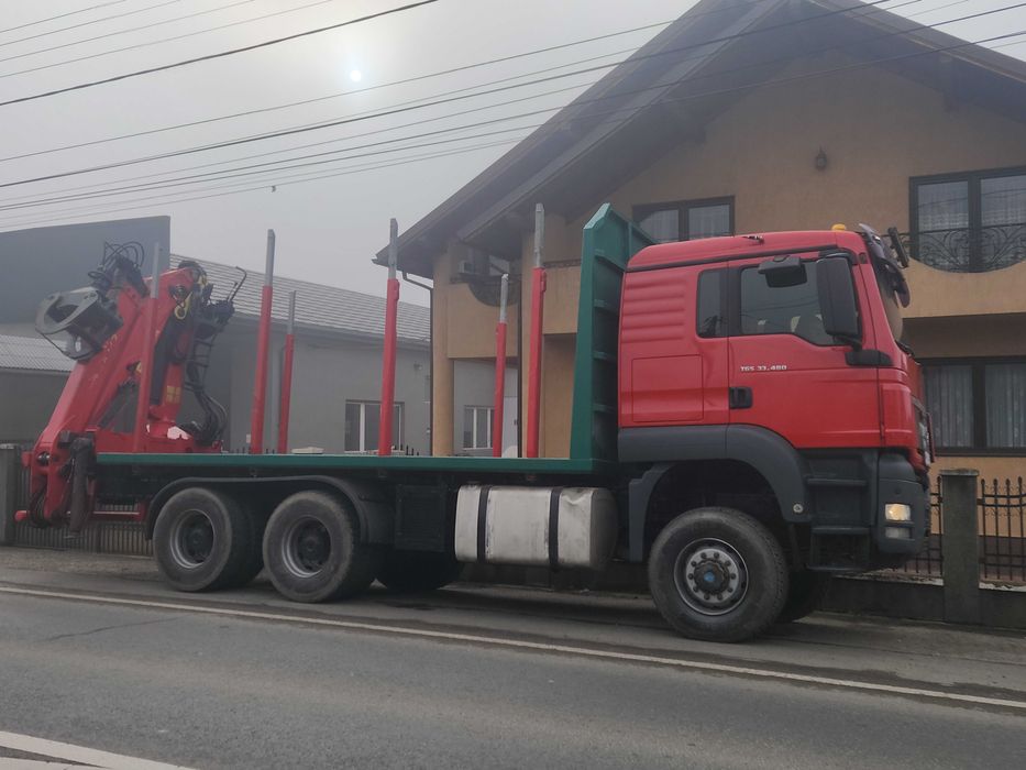 6x6 Forestier cu macara, piese macarale