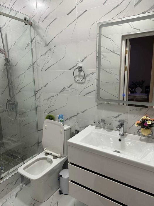 4-комнатная с ремонтом, 117м², 2 санузла, Мирабад, Нукусская`