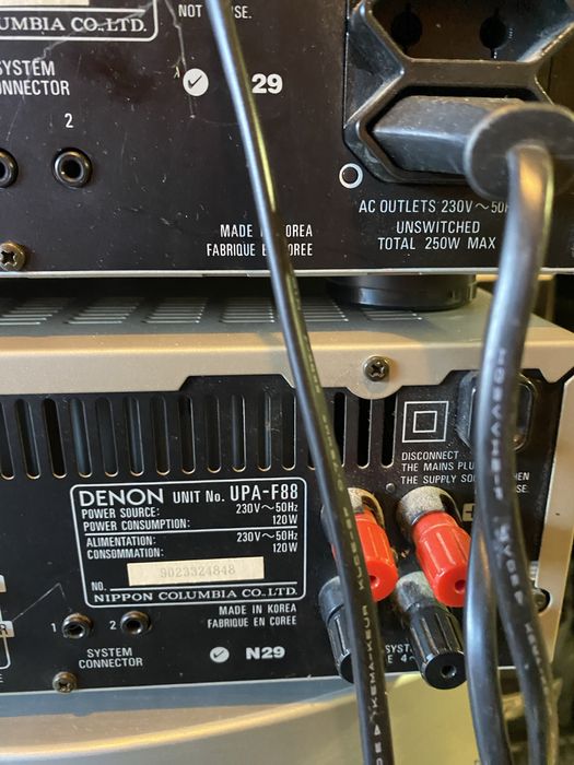 Denon amplifer +tuner