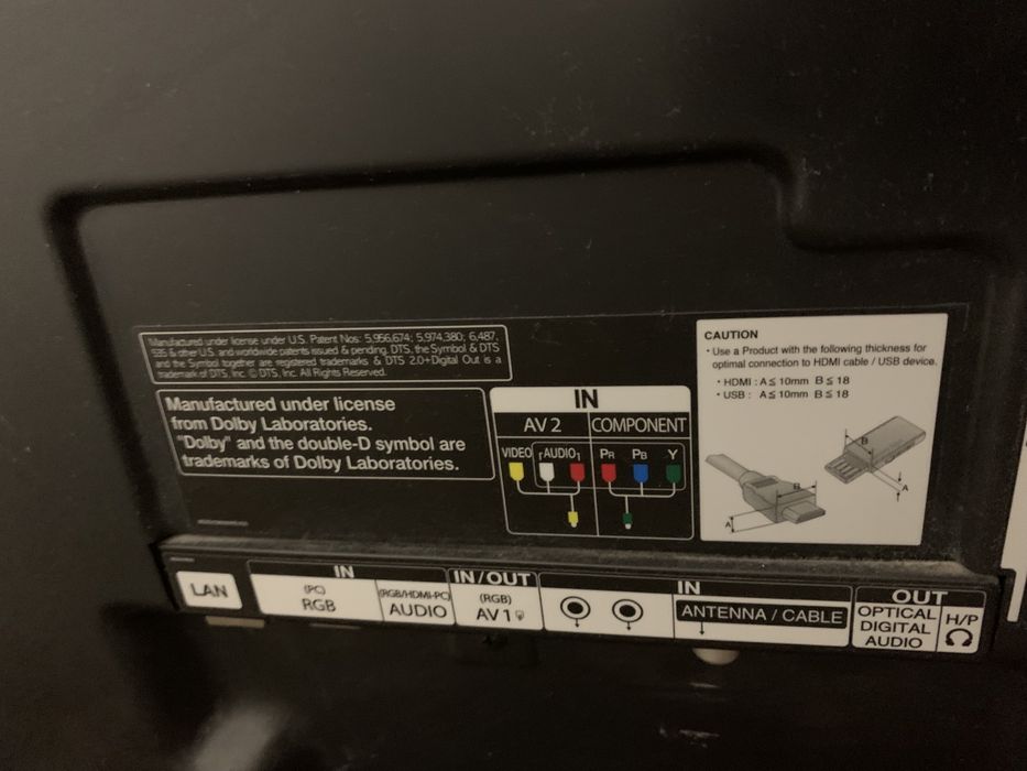 Телевизор  LG б/у