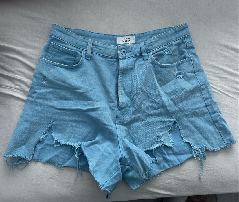 Къси панталонки дънкови