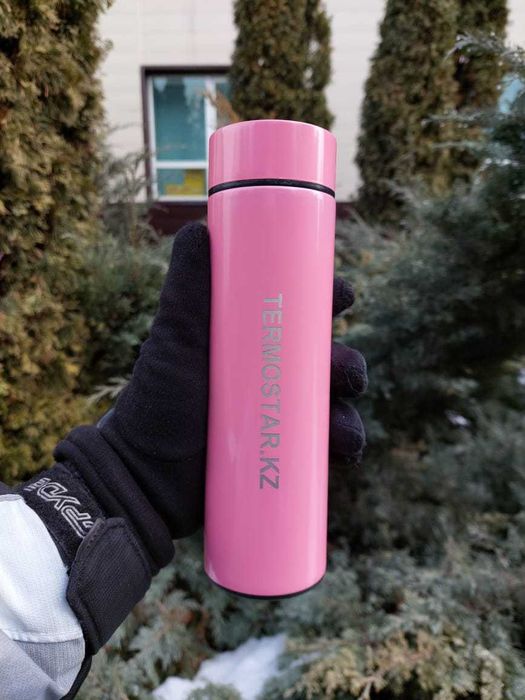 ОПТОМ: Термос 500мл с Датчиком температуры LED + НАНЕСЕНИЕ ЛОГОТИПА