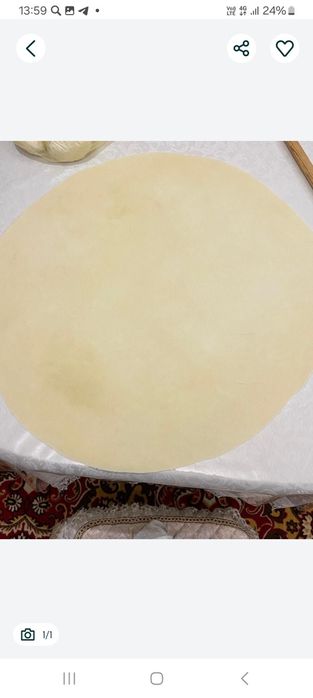 Тесто на бешбармак