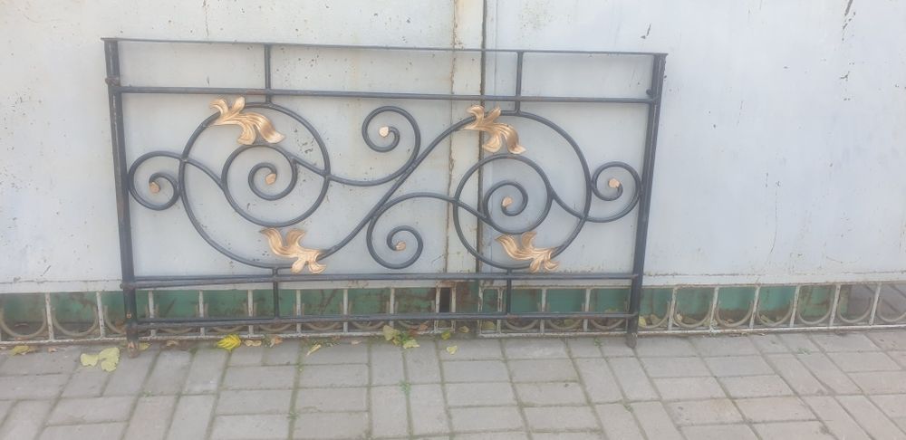 Крыльцо кованное из прута