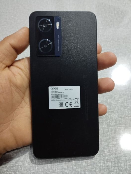 Oppo a77s 128+8 rangi qora