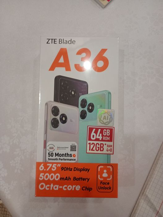 Телефон Zte blade a36