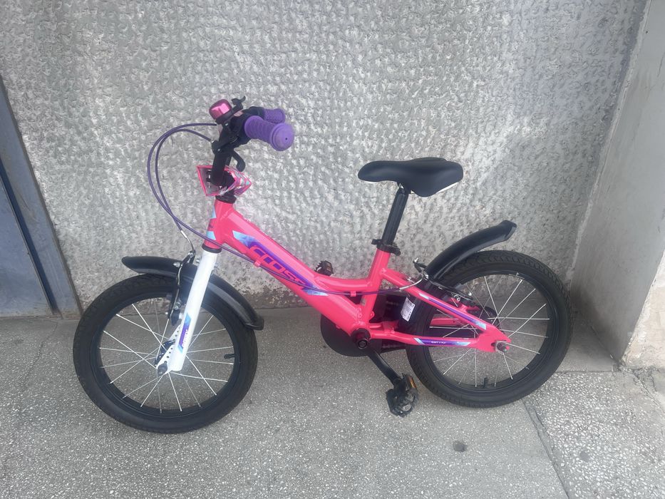 Детски велосипед Cross daisy 16 , каска cube 49-55 см