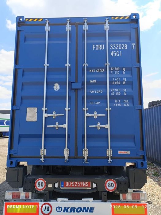 Containere Maritime 40 HC 2021-2022