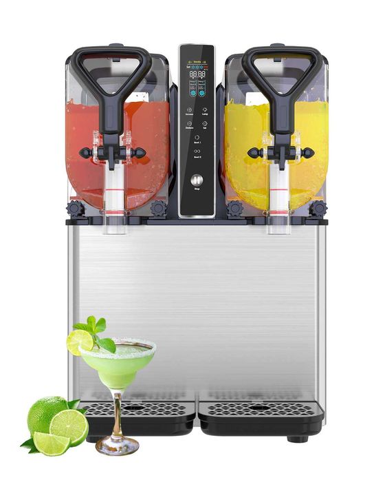 Машини за скрежина фрапе 2 вани по 3 литра нови