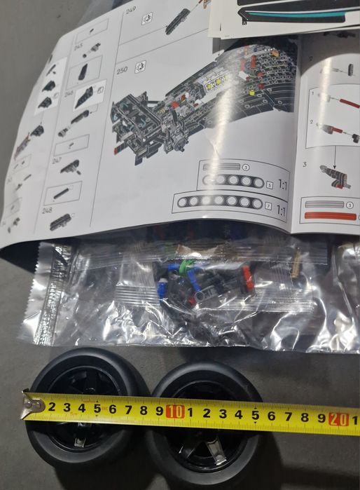 Puzzle compatibil lego monopost F1AMG
