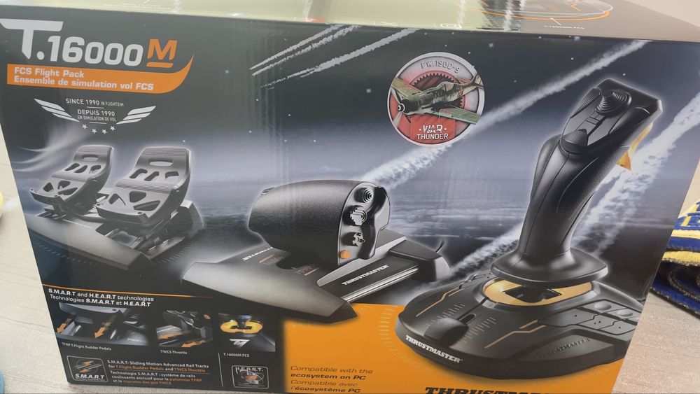 Игровой контроллер Thrustmaster T-16000M FCS Flight Pack