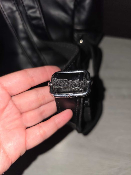 Rucsac negru de damă cu strasuri - NOU cu etichetă
