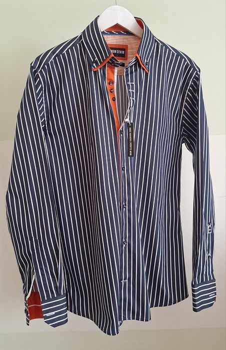 Крутая рубашка WAN Denim (slim fit)