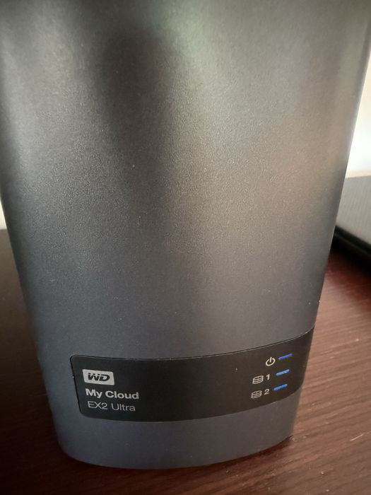 (NAS) WD My Cloud EX2 Ultra – 2-дискова кутия, без включени твърди дискове