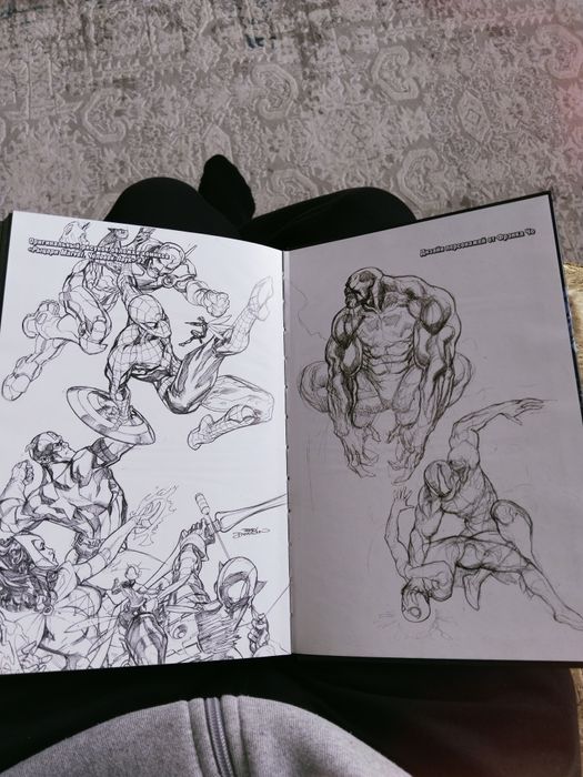 Комикс с Человеком-Пауком