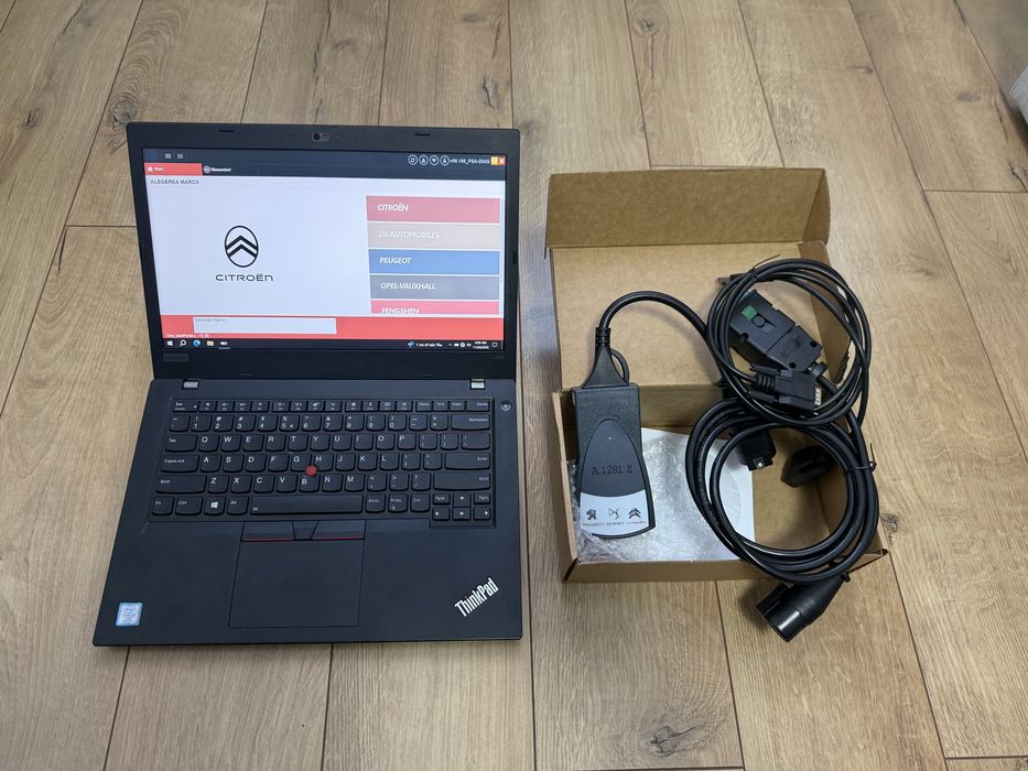 Tester/Diagnoza Peugeot/Citroen/DS Lexia 3+Leptop Lenovo L490 i5, 8gb