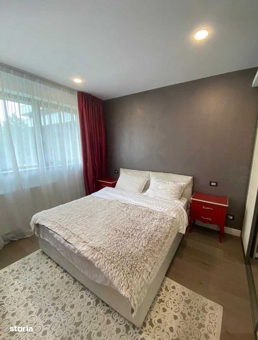 Apartament de inchiriat Cortina Residence, complet mobilat, parcare