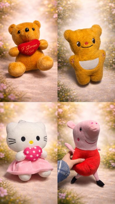 Мягкие игрушки по 700 тг