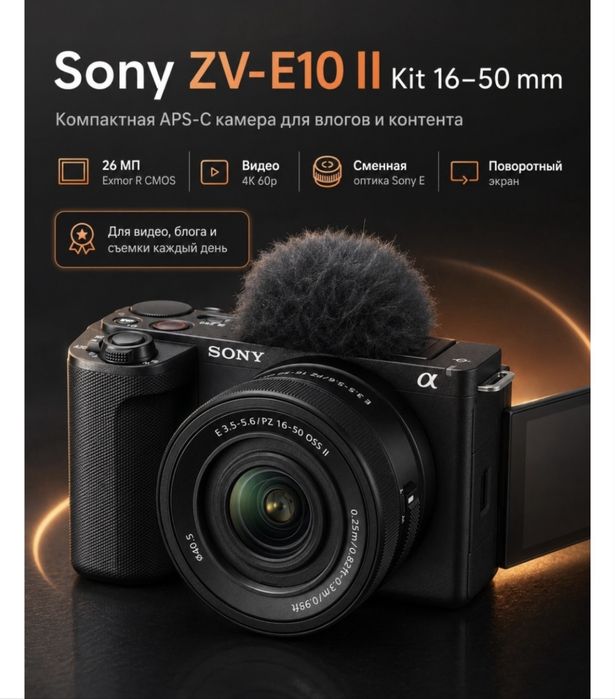 Sony zve-E10 || kit