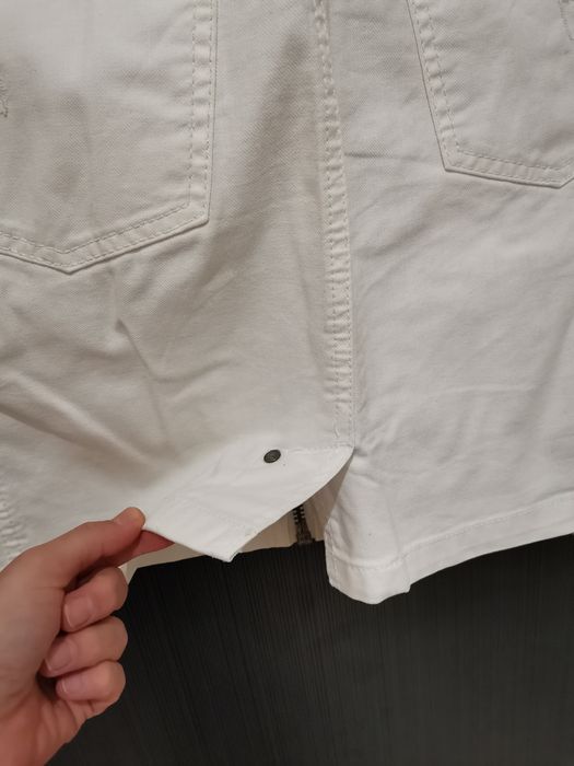 Бял гащеризон Calvin Klein Jeans