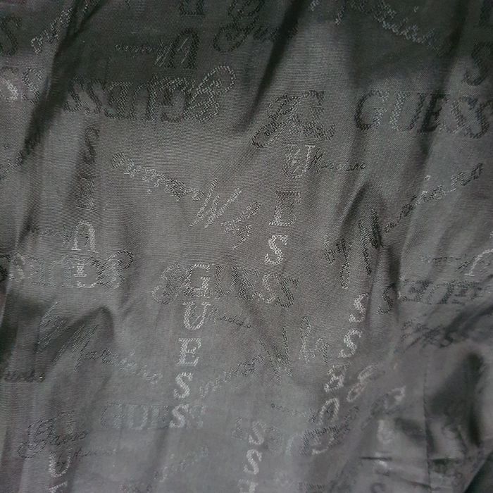 Sacou imitatie de piele Guess