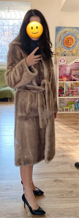 Шуба натуральная норка