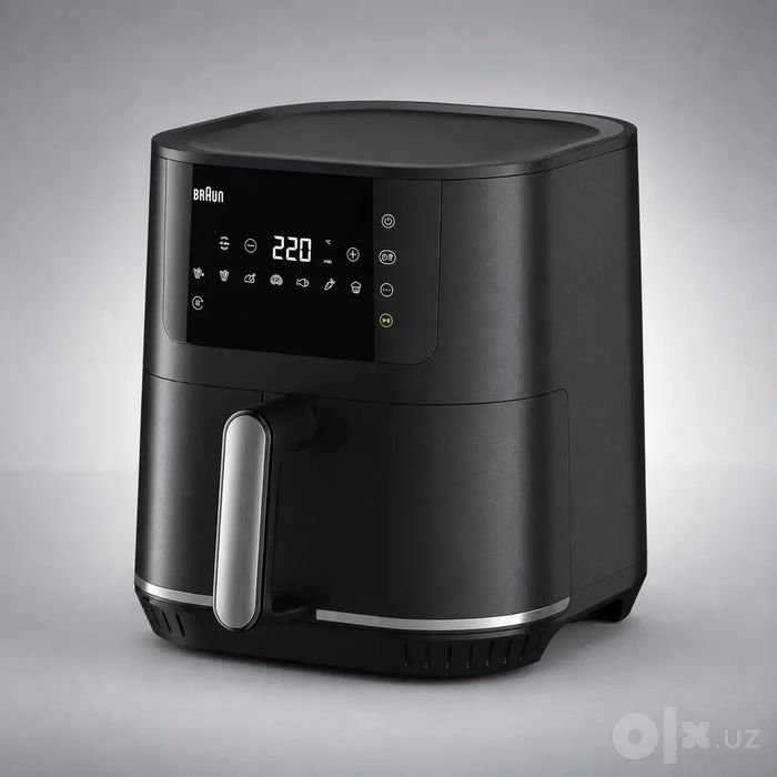 Аэрогриль Braun HF5034IBK, 6 л, 8 программ