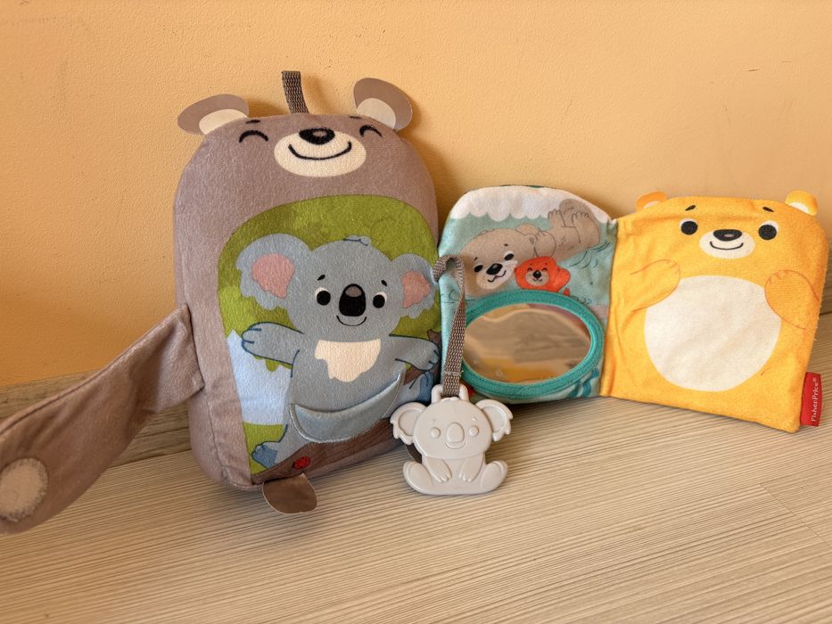 Бебешка Играчка на Fisher Price Ленивец и Мека Книга