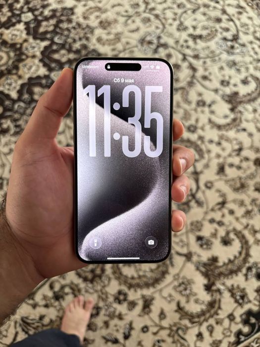 iPhone 15 pro max 256GB Natural Titanium
