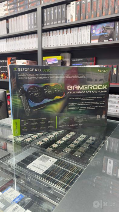 !Видеокарта от Palit - GameRock RTX5090 32GB OC