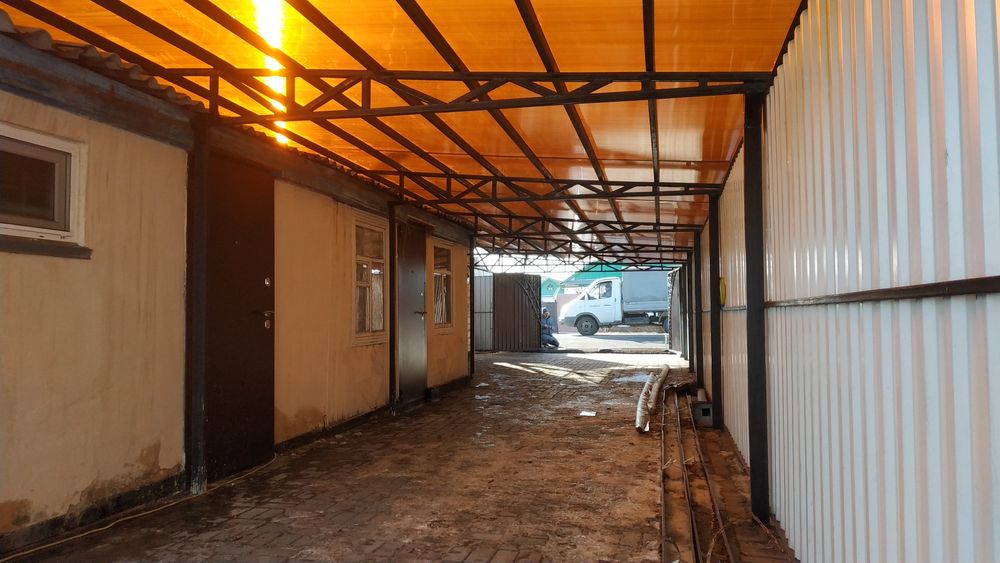 Заборы, крытые дворы под ключ