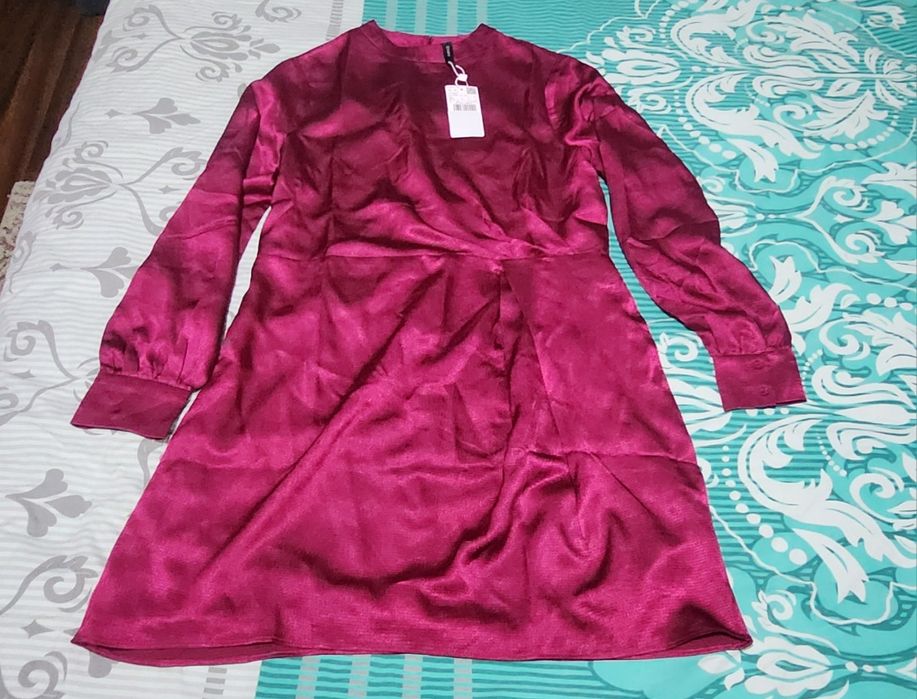 Rochie mango roz-visiniu marimea xl