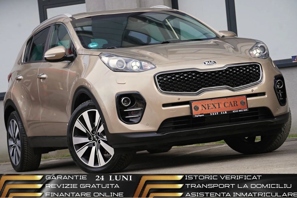 Kia Sportage GARANTIE 24 LUNI*RATE*4x4*Automata*Piele*Navi*Camera*Led*Incalzire F+S