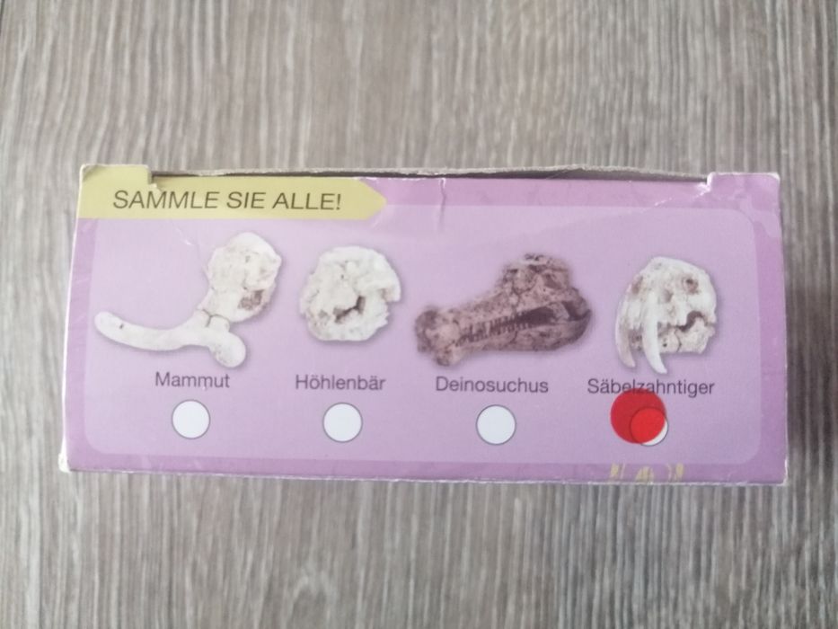 Мини компл за разкопки/гипсова отливка