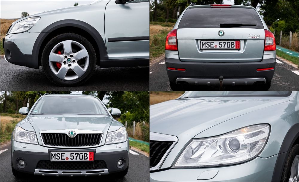 Skoda Octavia Scout 4x4 2.0 diesel 2011 Euro 5, 140 cp