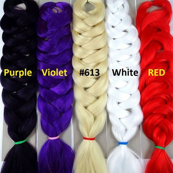 Нова намалена цена на Jumbo Канекалон, кука, туистъри, плитки!