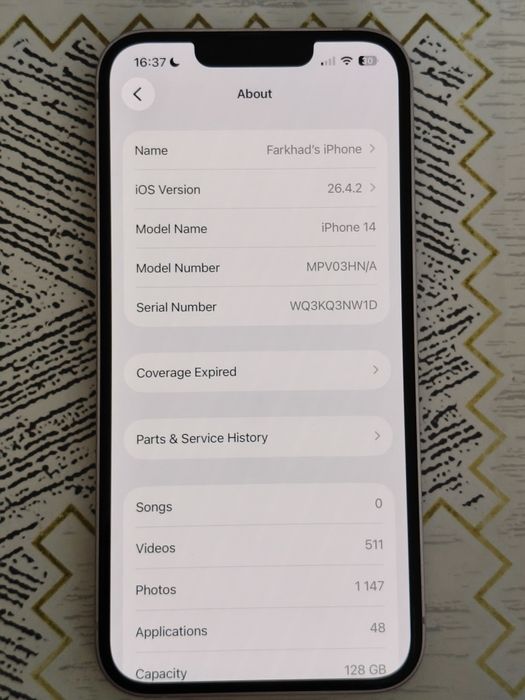 IPhone 14  в хорошем состоянии