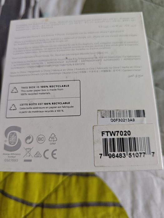 Хибриден смар часовник Fossil HR Latitude FTW7020